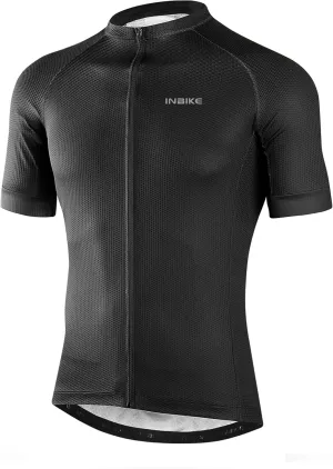 INBIKE Cycling Jersey Men Breathable Bike Shirt Quick-dry Reflective Bicycle Clothing for Road Biking Riding