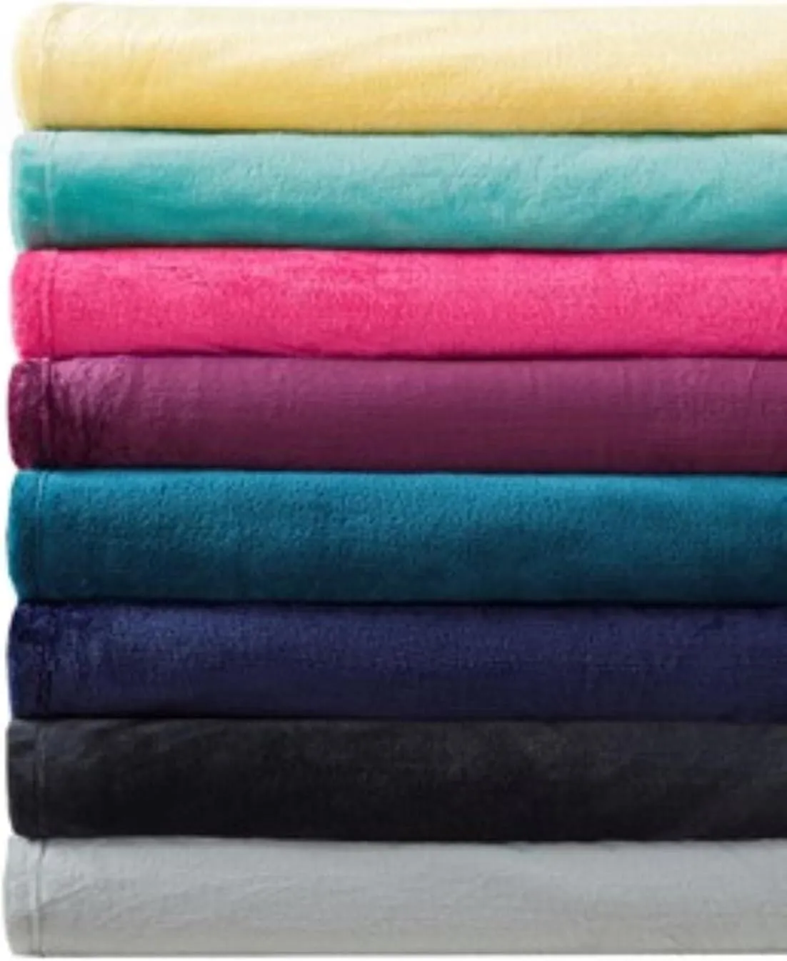 Intelligent Design Microlight Plush Luxury, Oversized Throw Blanket, Premium All Season Cover for Bed, Couch, Twin/Twin XL, Aqua