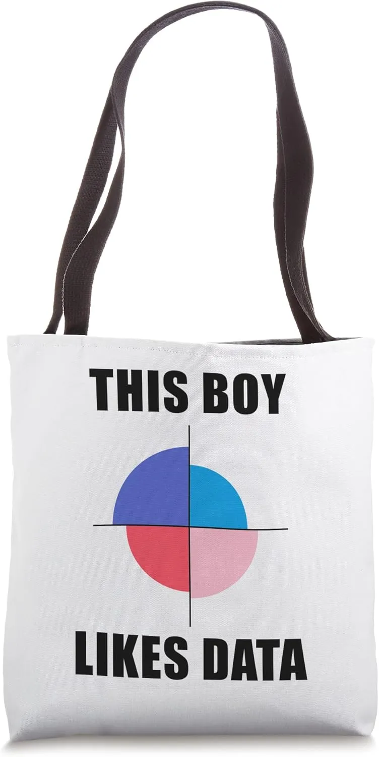Ironic Saying Data Analyst Statistician Tote Bag