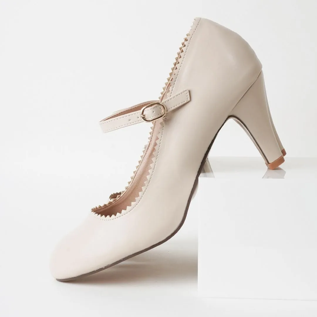 J. Adams Honey Mary Jane Women's Oxford Pumps