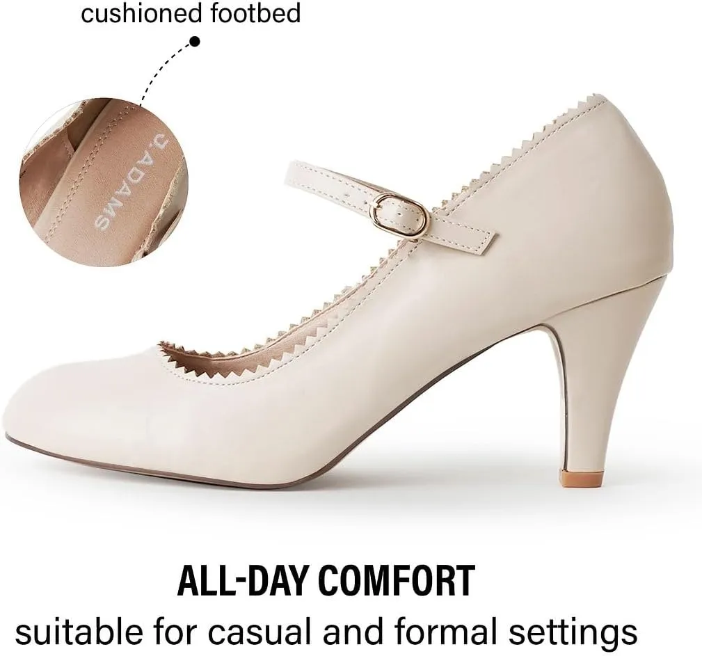 J. Adams Honey Mary Jane Women's Oxford Pumps