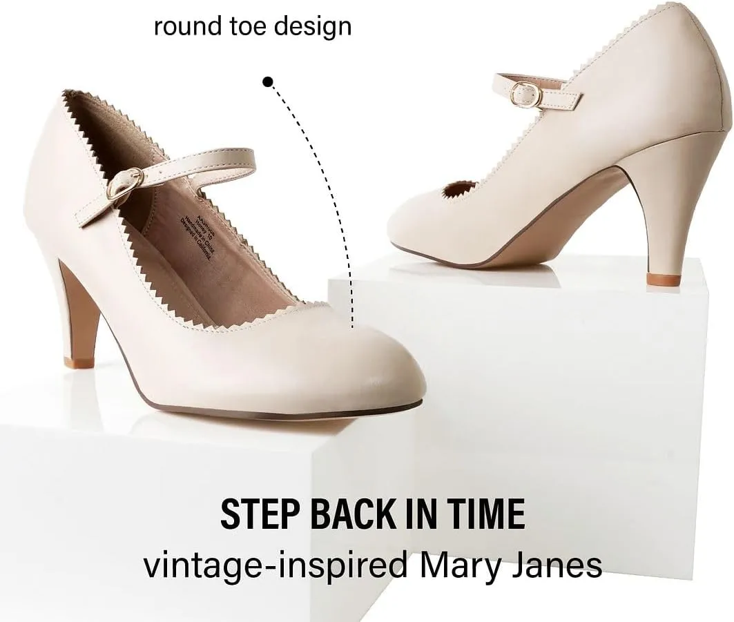 J. Adams Honey Mary Jane Women's Oxford Pumps