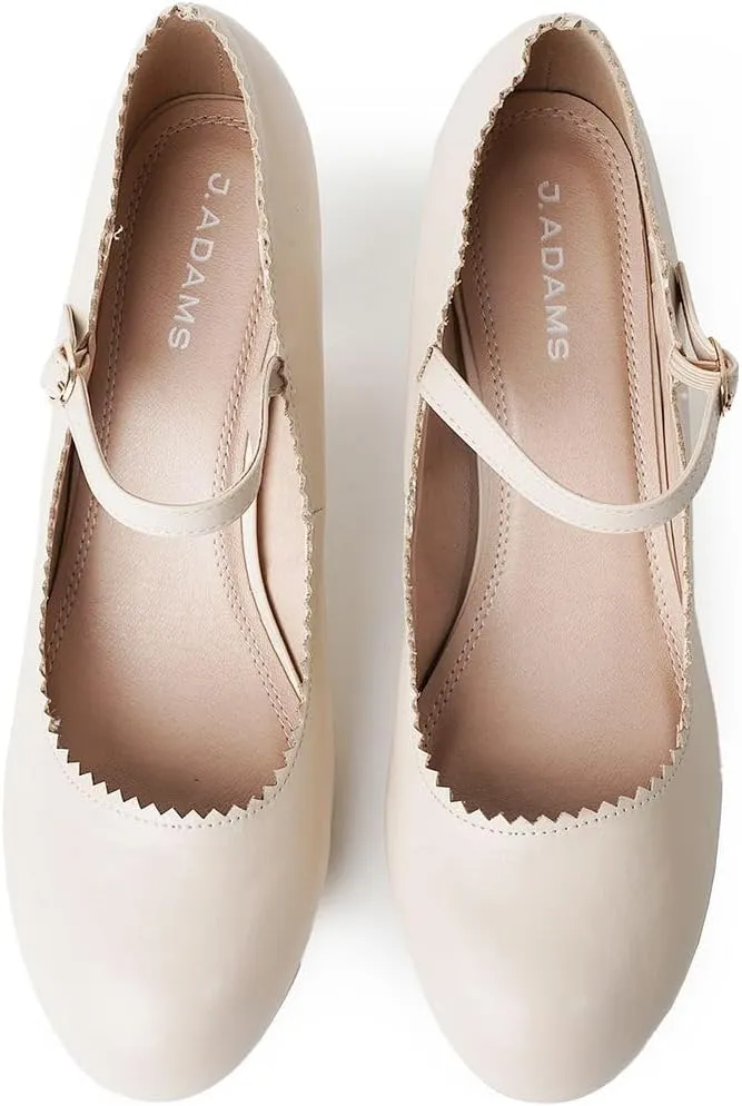 J. Adams Honey Mary Jane Women's Oxford Pumps