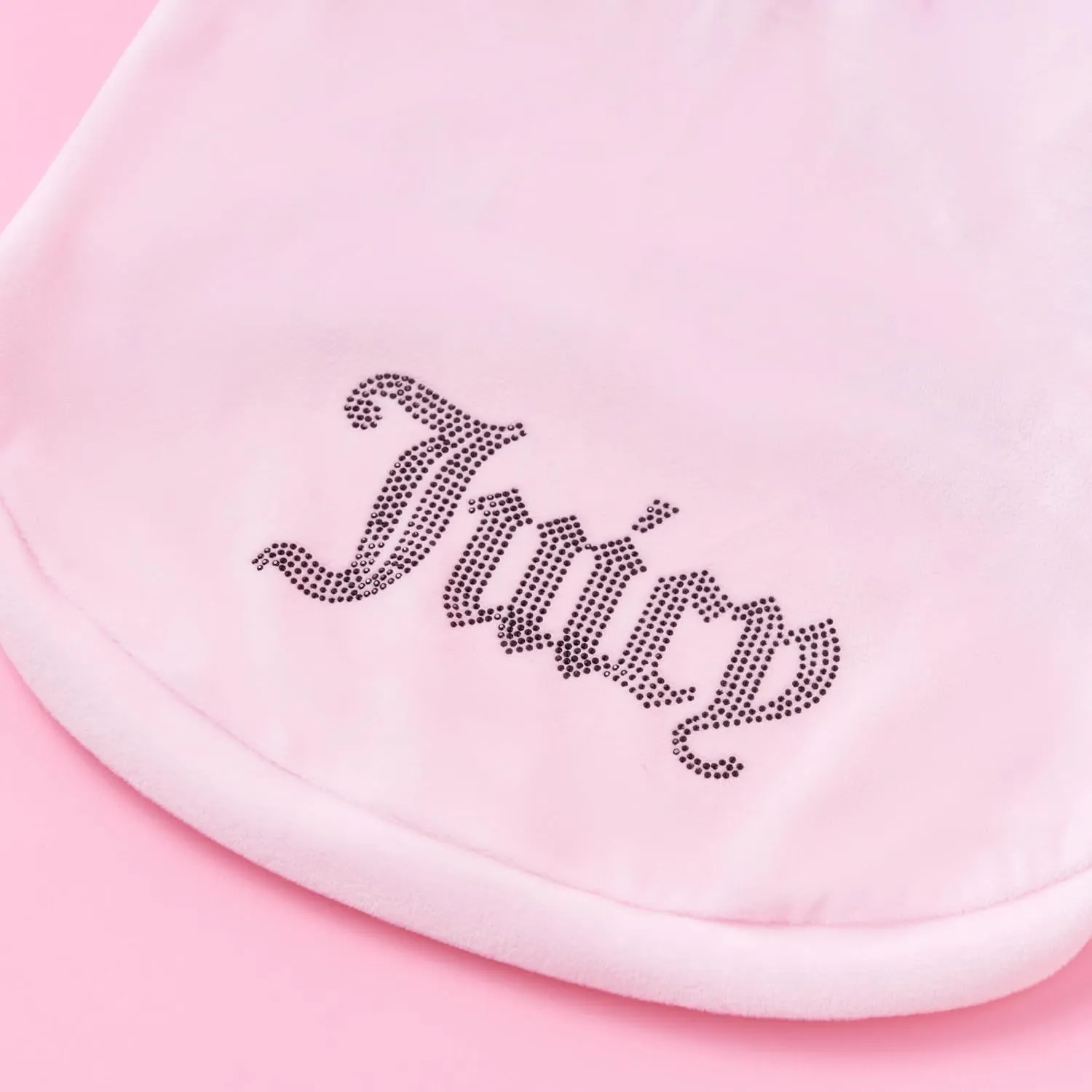 Juicy Couture Bling Velour Pet Hoodie - Pink - XS/S (2-7 lbs.) - Pet Hoodies for Small Dogs or Cats