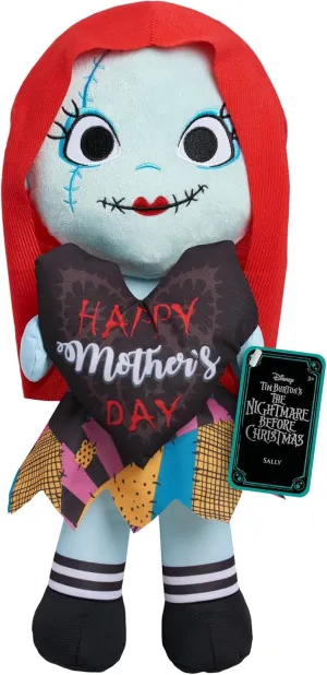 Just Play Disney Tim Burton's The Nightmare Before Christmas Mother’s Day 16-inch Large Plush Sally Doll, Kids Toys for Ages 3 Up