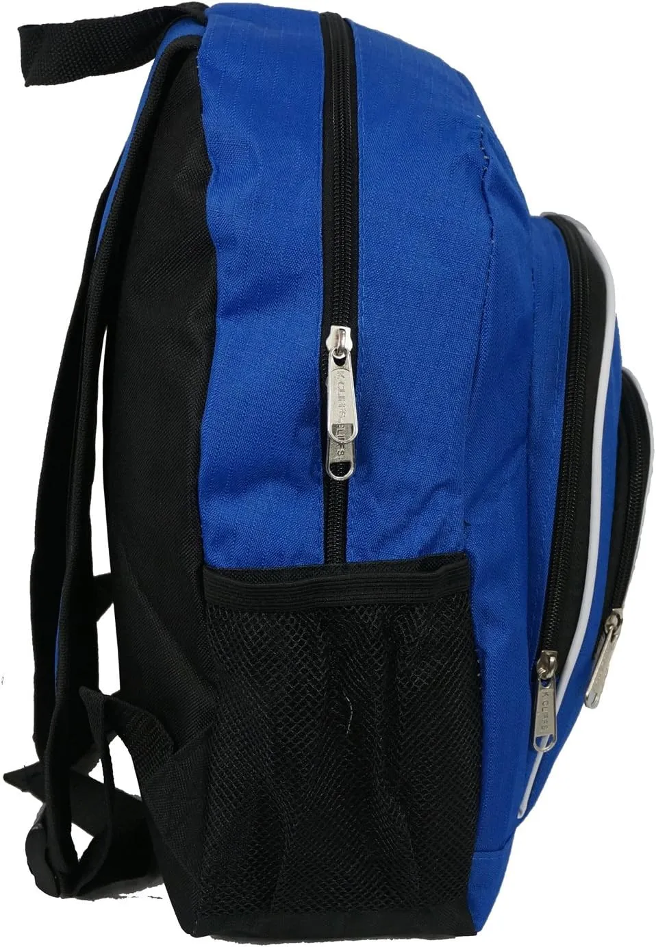 K-Cliffs 16 Inch Rip-stop Multi Pocket Backpack w/Side Mesh Pockets