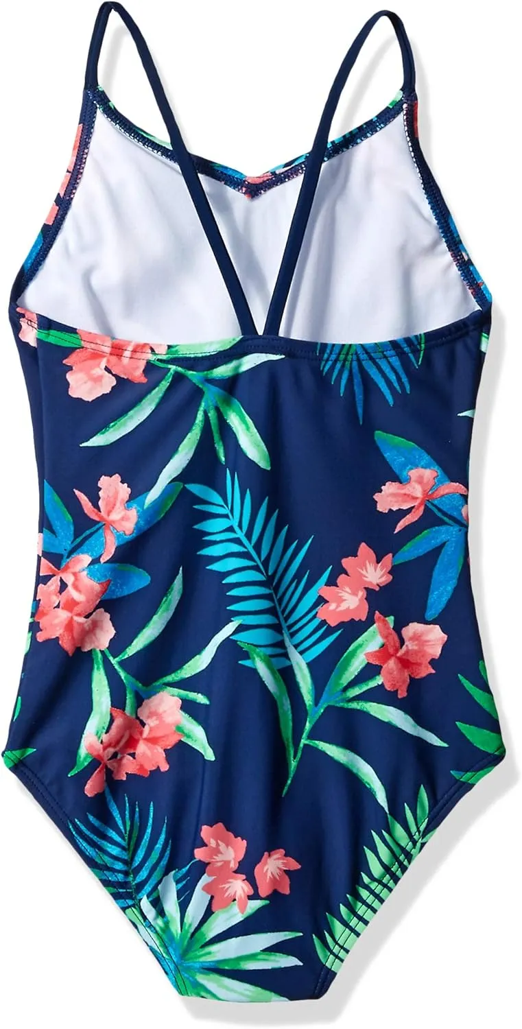 Kanu Surf Girls' Daisy Beach Sport one Piece Swimsuit