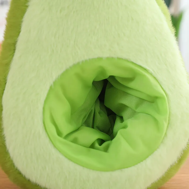 Kawaii Cat in Fruit Plush Toy-Quirky Fruit & Pet Fusion for Decor