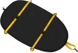 Kayak Cockpit Cover with Adjustable Fixing Strap,UV50  Blocking Seal Cockpit Protector with Elastic Hem Cord Universal for Indoors and Outdoors