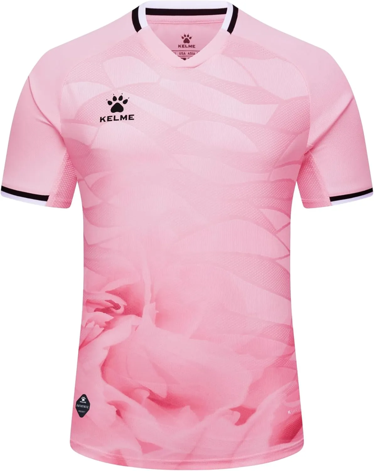 KELME Soccer Jersey for Adult Breathable Quick-Dry Football T-Shirt Sport Training Uniform