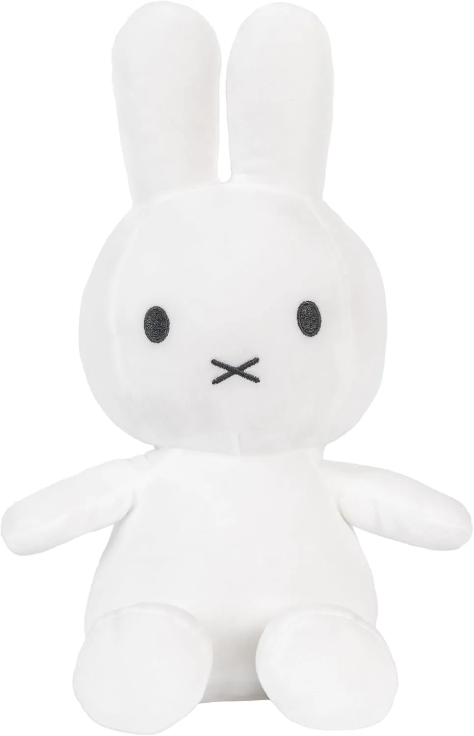 KIDS PREFERRED Miffy Plush Toy, 14 Inch Sitting Dutch Bunny Plush by Dick Bruna, Soft Boa Rabbit Bunny Stuffed Animal Plushie Doll for Girls and Boys - White