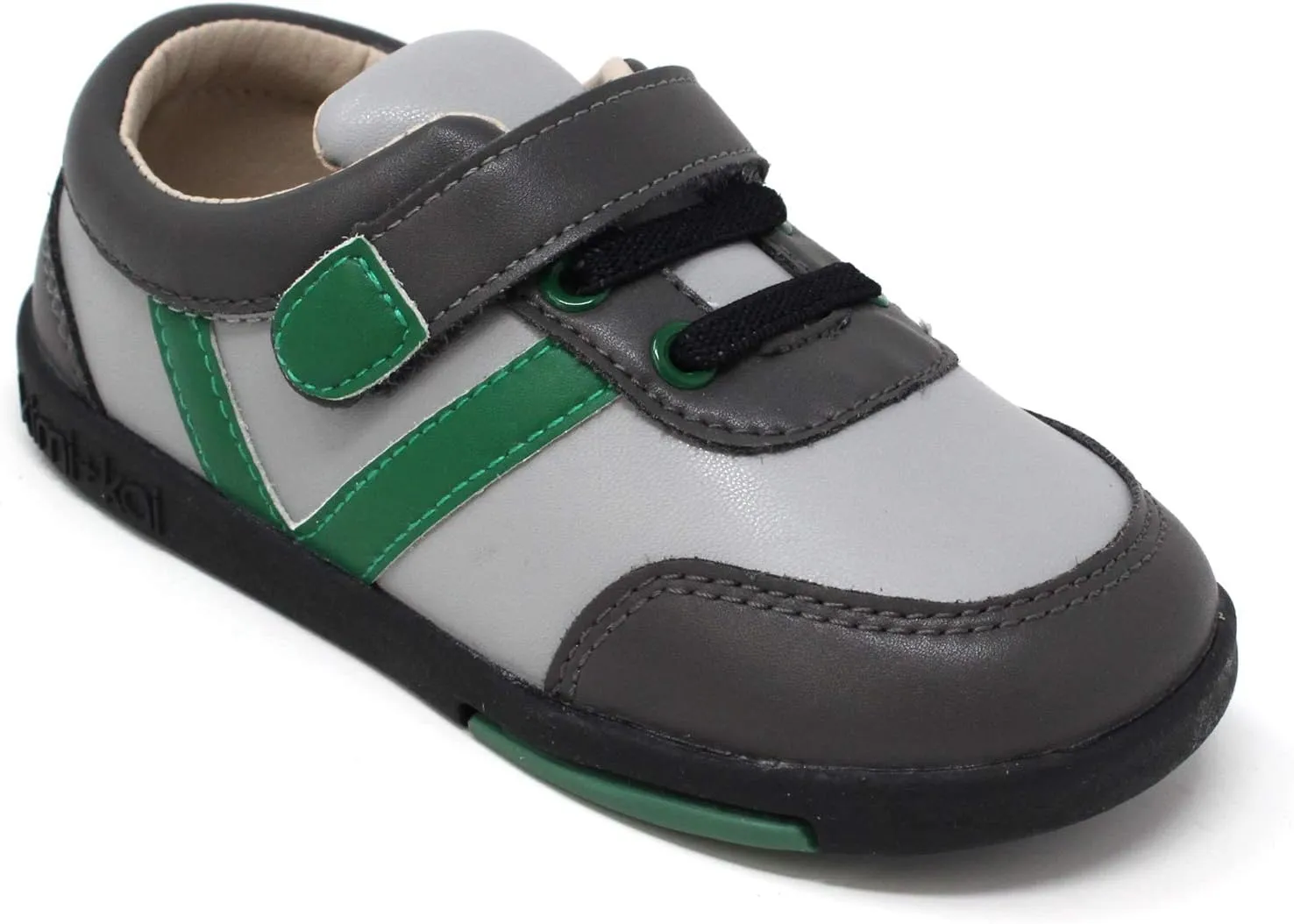 Kimi & Kai Boys First Walker Toddler Colton Spaceship Leather Sneaker Shoes