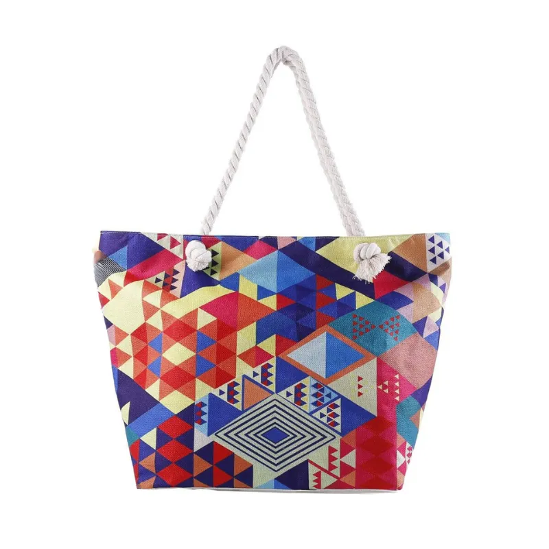 King Size Extra Large Vibrant Beach Bag