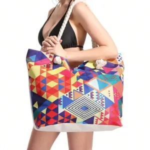 King Size Extra Large Vibrant Beach Bag