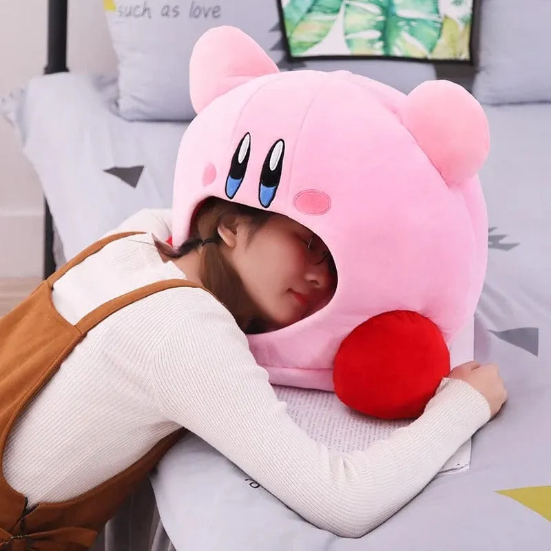 Kirby Plush Nap Pillow Cozy Hugger