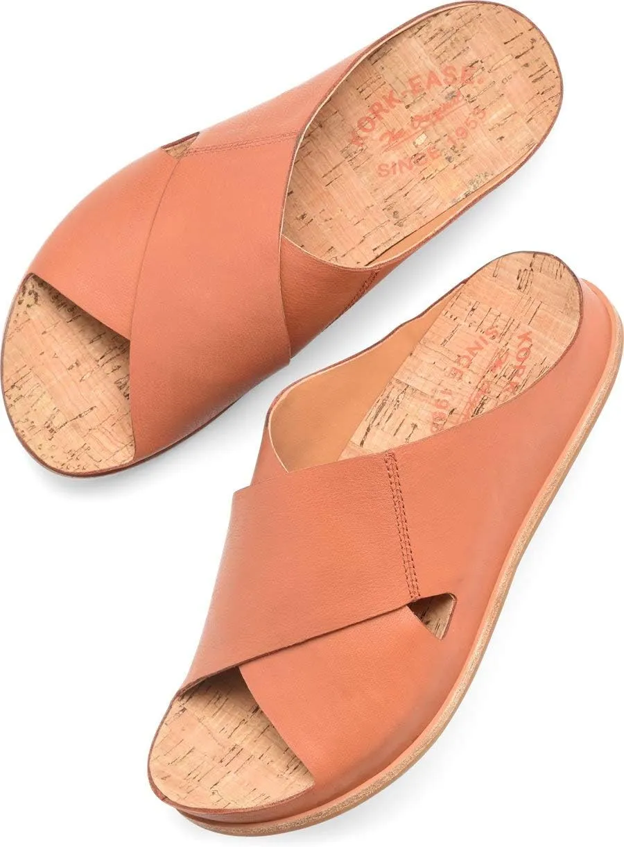 KORK-EASE Tutsi Cross-Band Women's Slip-On Sandal - Stylish Design with Ultra-Plush Comfort and Patented 2.0 Technology