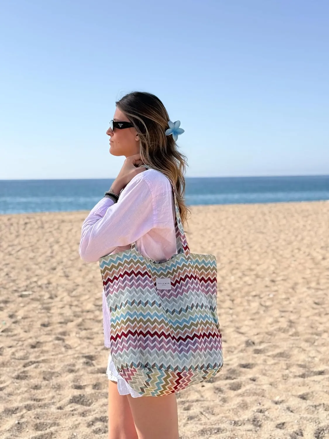 LARGE BOHO TOTE BAG for WOMEN – Animal Free Shoulder Bag – Boho Hippie Purse for Beach, Work & Daily Use