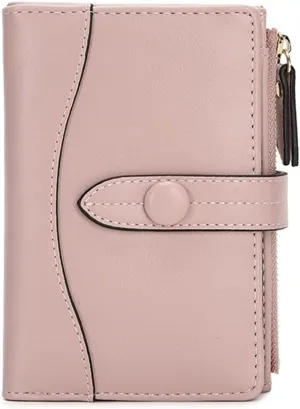 Large Capacity Women's Purse Multi-Functional Short Japanese Money Clip(Black-JoJo's Bizarre Adventure1)