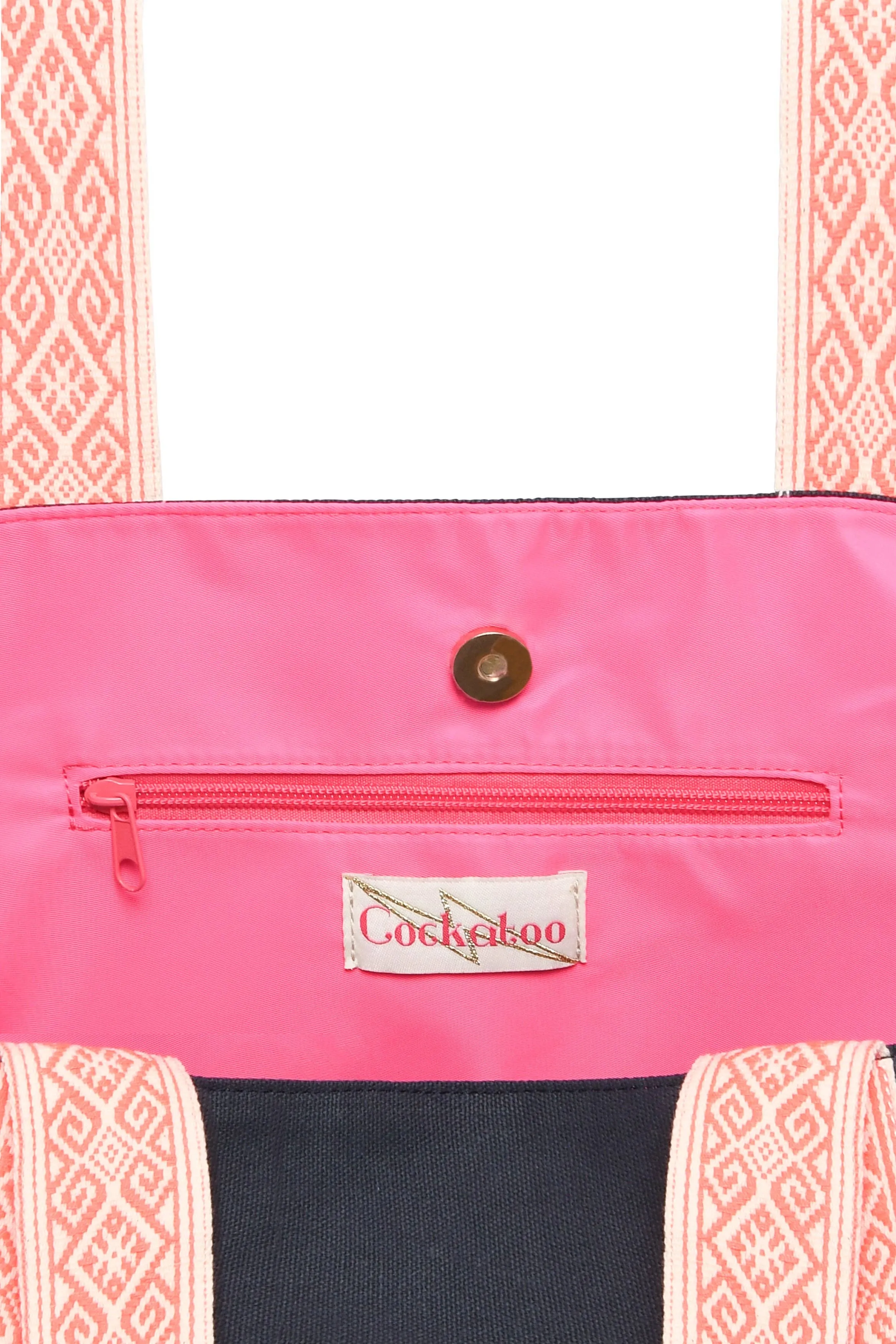 LARGE NAVY TOTE BAG