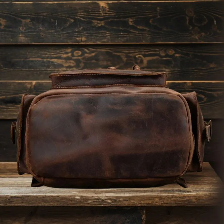 Leandro | Men's Genuine Leather Backpack