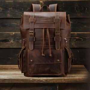 Leandro | Men's Genuine Leather Backpack