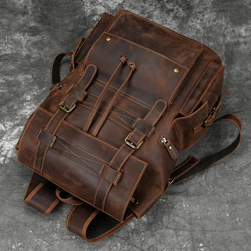 Leandro | Men's Genuine Leather Backpack