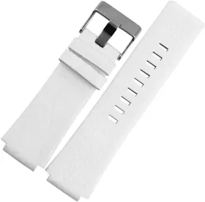 Leather Bracelet For Diesel Watchband DZ1089 DZ1123 DZ1132 Convex Mouth Watch Strap