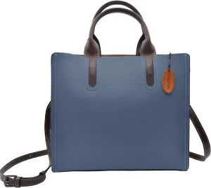 Leather Tote Bags for Women Genuine Leather Handbag with Zipper Medium