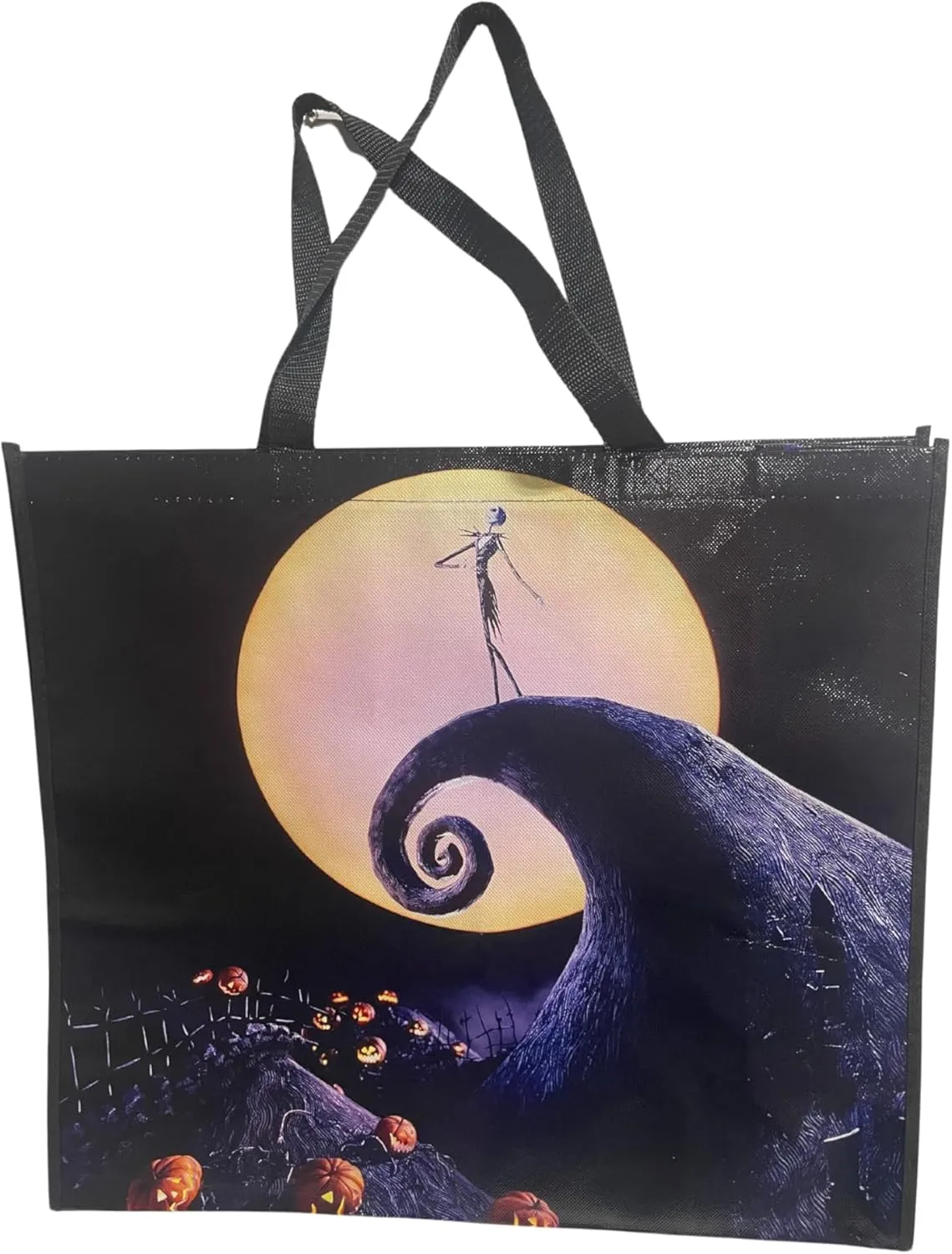 Legacy Licensing Partners The Nightmare Before Christmas Halloween Collectable Giant Extra Large 26" inch Reusable Tote Bag