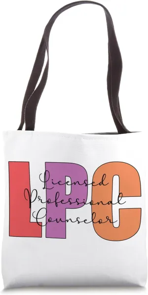 Licensed Professional Counselor Best LPC Tote Bag