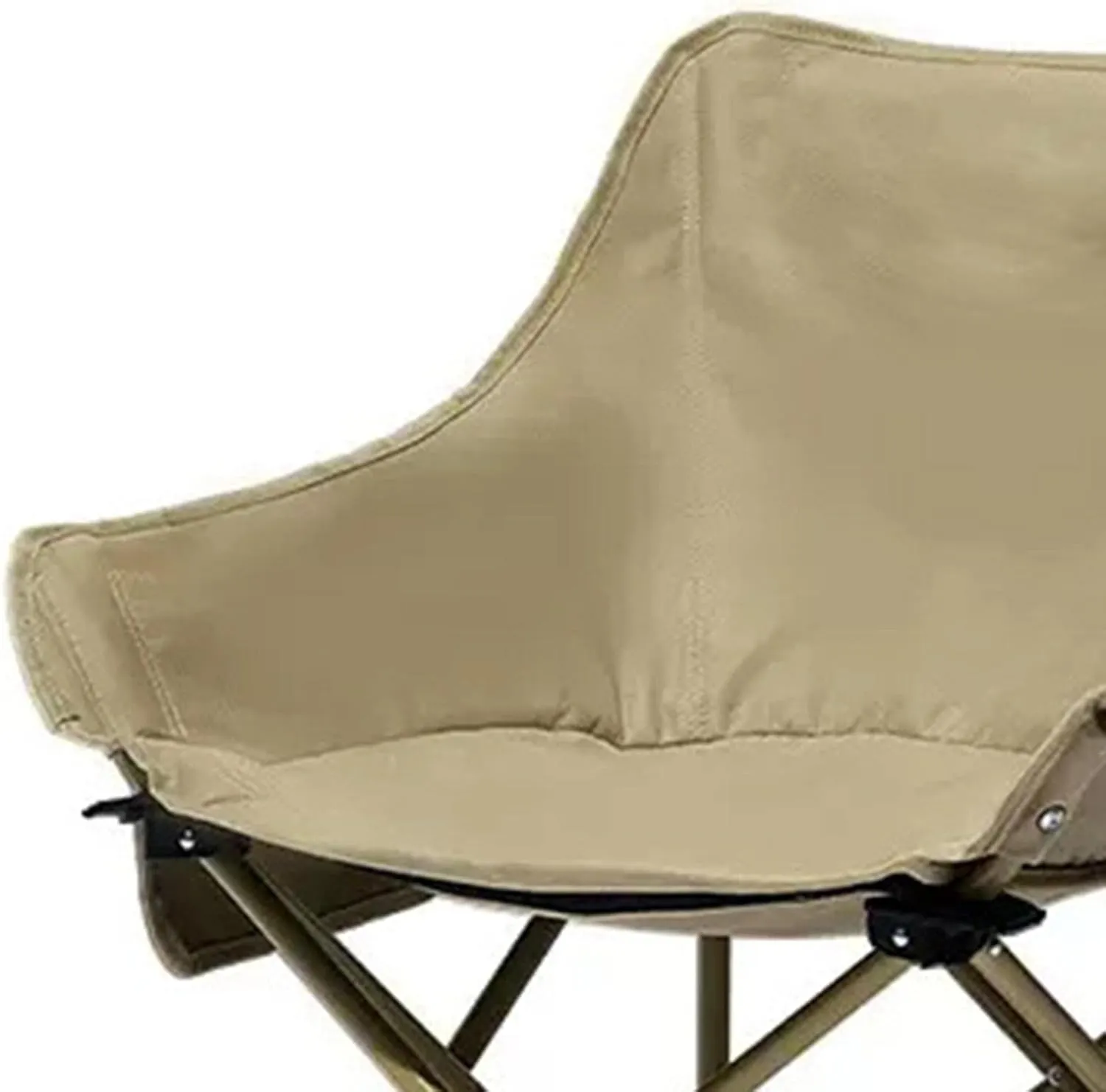 Lightweight Folding Chair Camping Stool Chair Collapsible Beach Chair Folding Camping Chair for Backpacking Fishing Beach (Yellow)