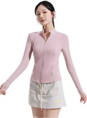 lilaBelle]【Arabic Style Women's Cooling Protective Wear | Stretchable Workout Jacket with k Guard | Quick-Dry UV Blocking Top for Desert Hiking & Fitness (2025 Summer Collection)