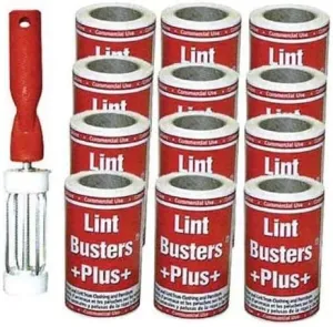 Lint Roller - Remover 12 Rolls / 1 Handle Box