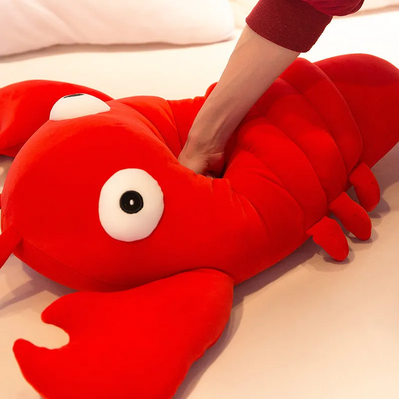 Lobster Pillow Plush Toy Simulation Marine Animal Children's Toy