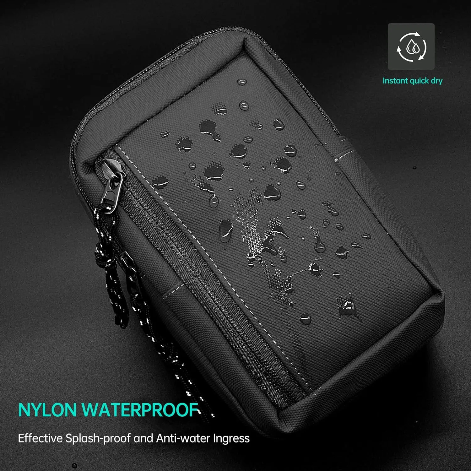 Long Keeper Mini Sling Bag - Men Women Small Waterproof Crossbody Bag Casual Phone Chest Bag for Travelling Hiking