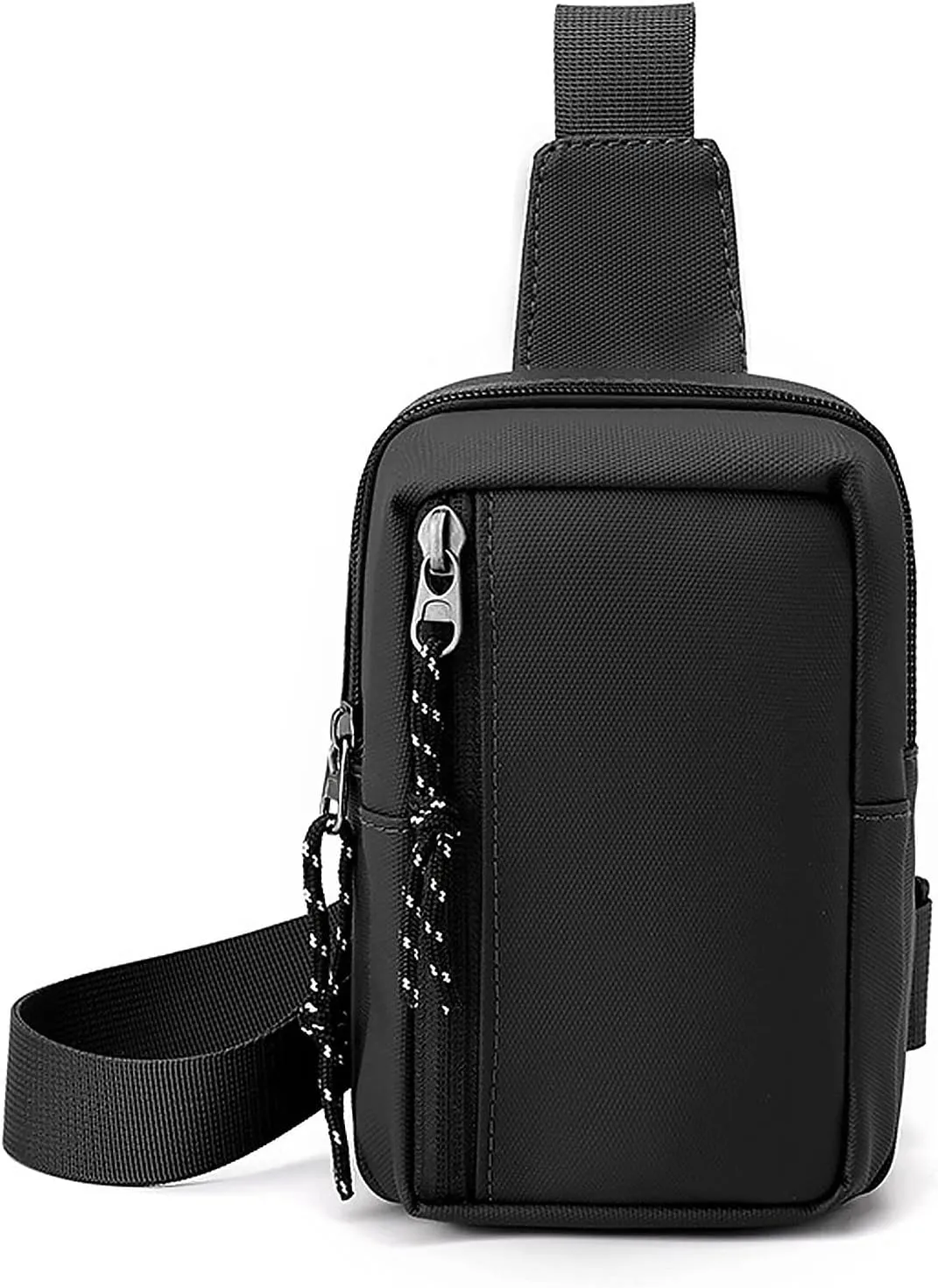Long Keeper Mini Sling Bag - Men Women Small Waterproof Crossbody Bag Casual Phone Chest Bag for Travelling Hiking