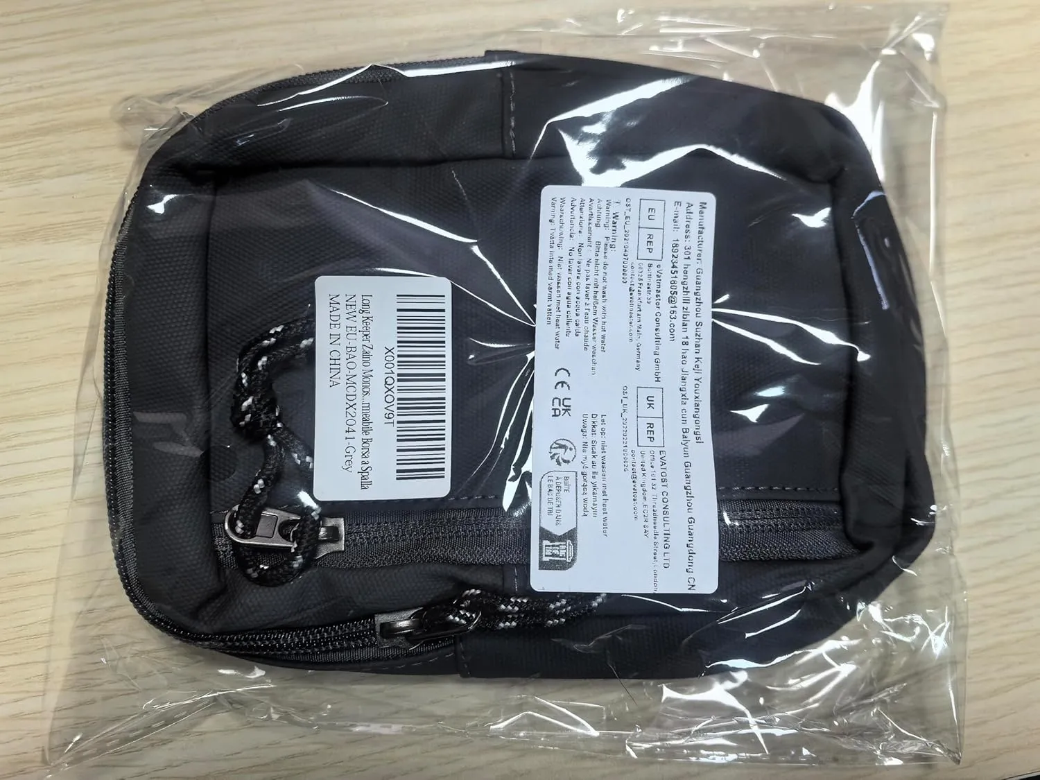 Long Keeper Mini Sling Bag - Men Women Small Waterproof Crossbody Bag Casual Phone Chest Bag for Travelling Hiking