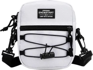 Long Keeper Small Crossbody Bag - Women Men Sport Nylon Shoulder Bag Waterproof Travel Running Casual Work Messenger Bag