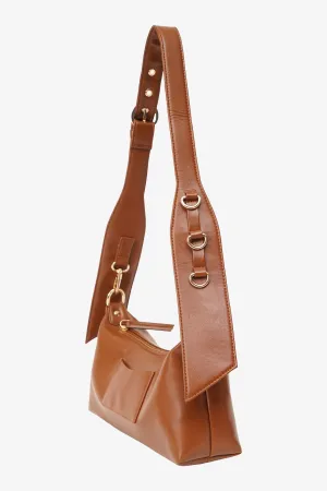 LUMINA SHOULDER BAG- TAN