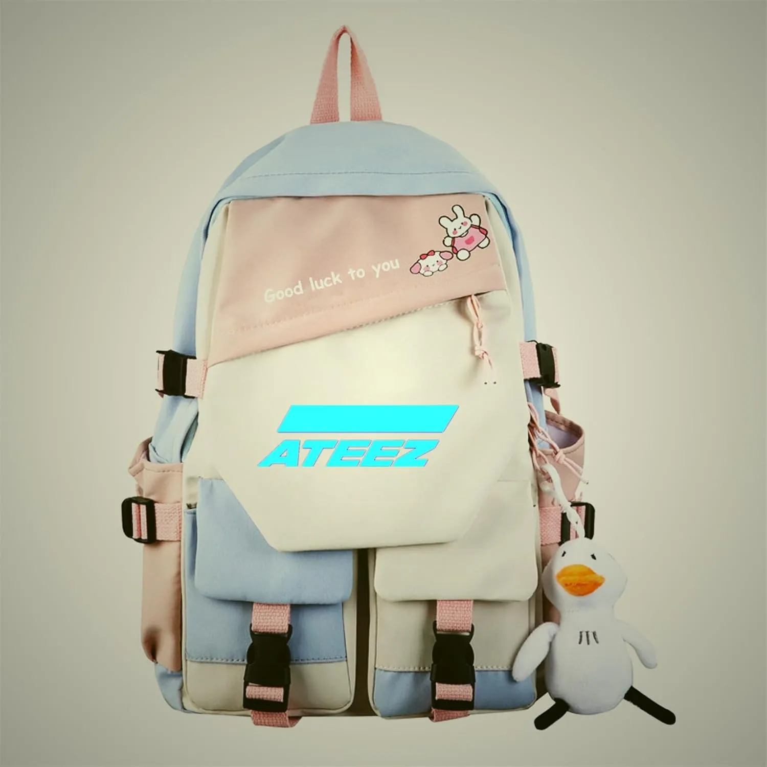 Luminous Korean Backpack Seonghwa Daypack Laptop Bag Handbag School Bag Bookbag 2