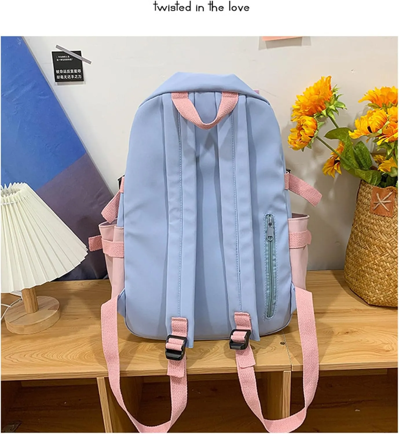 Luminous Korean Backpack Seonghwa Daypack Laptop Bag Handbag School Bag Bookbag 2