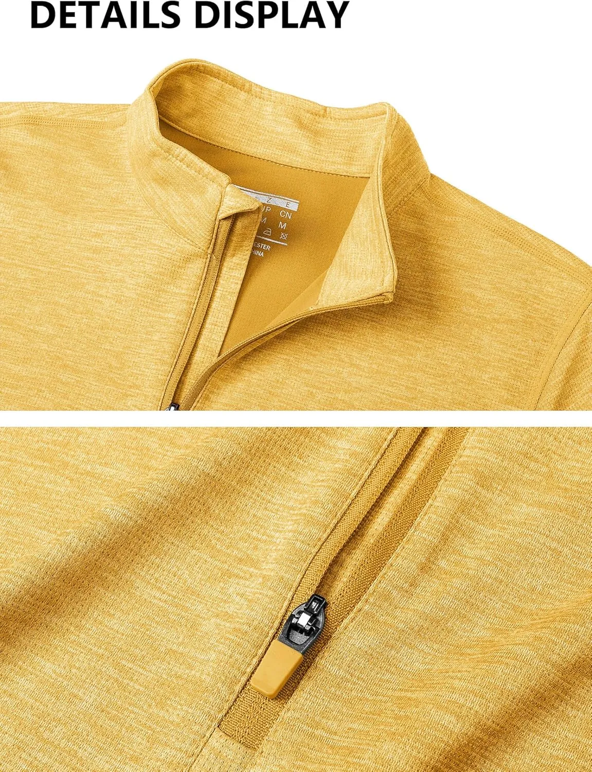 MAGCOMSEN Women's 1/4 Zip Shirts UPF 50  Sun Protection Pullover Long Sleeve Quick Dry Workout Hiking Athletic Shirts