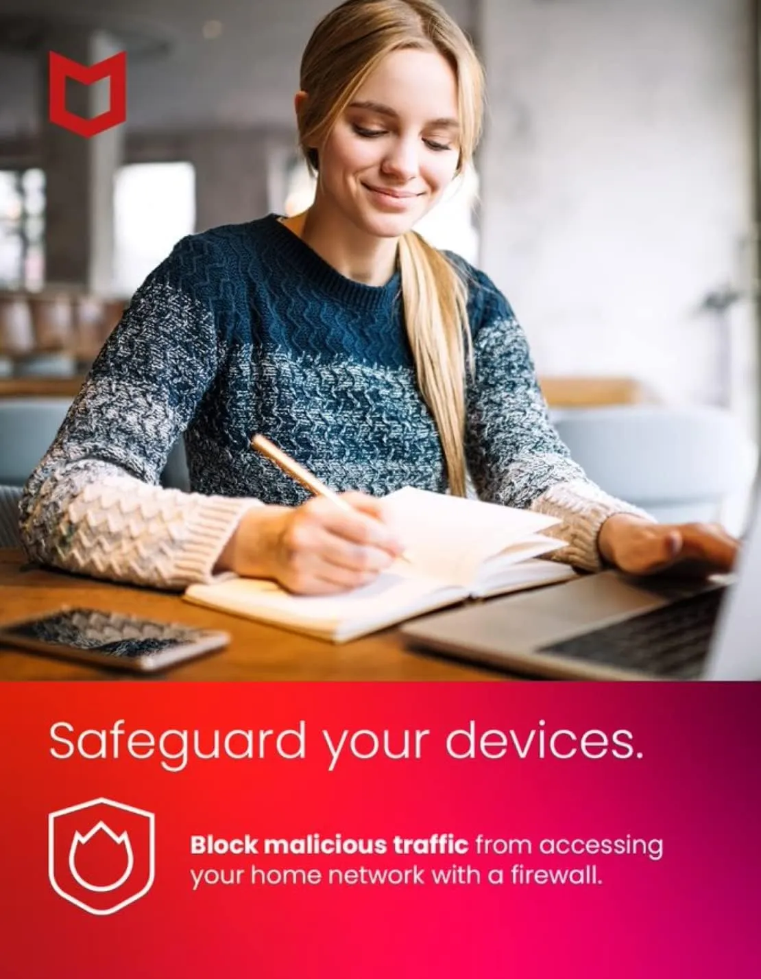 McAfee AntiVirus Protection Student Edition | 1 PC (Windows) | AntiVirus Protection, Internet Security Software | 1 Year Subscription | Download Code - Prime Student Exclusive