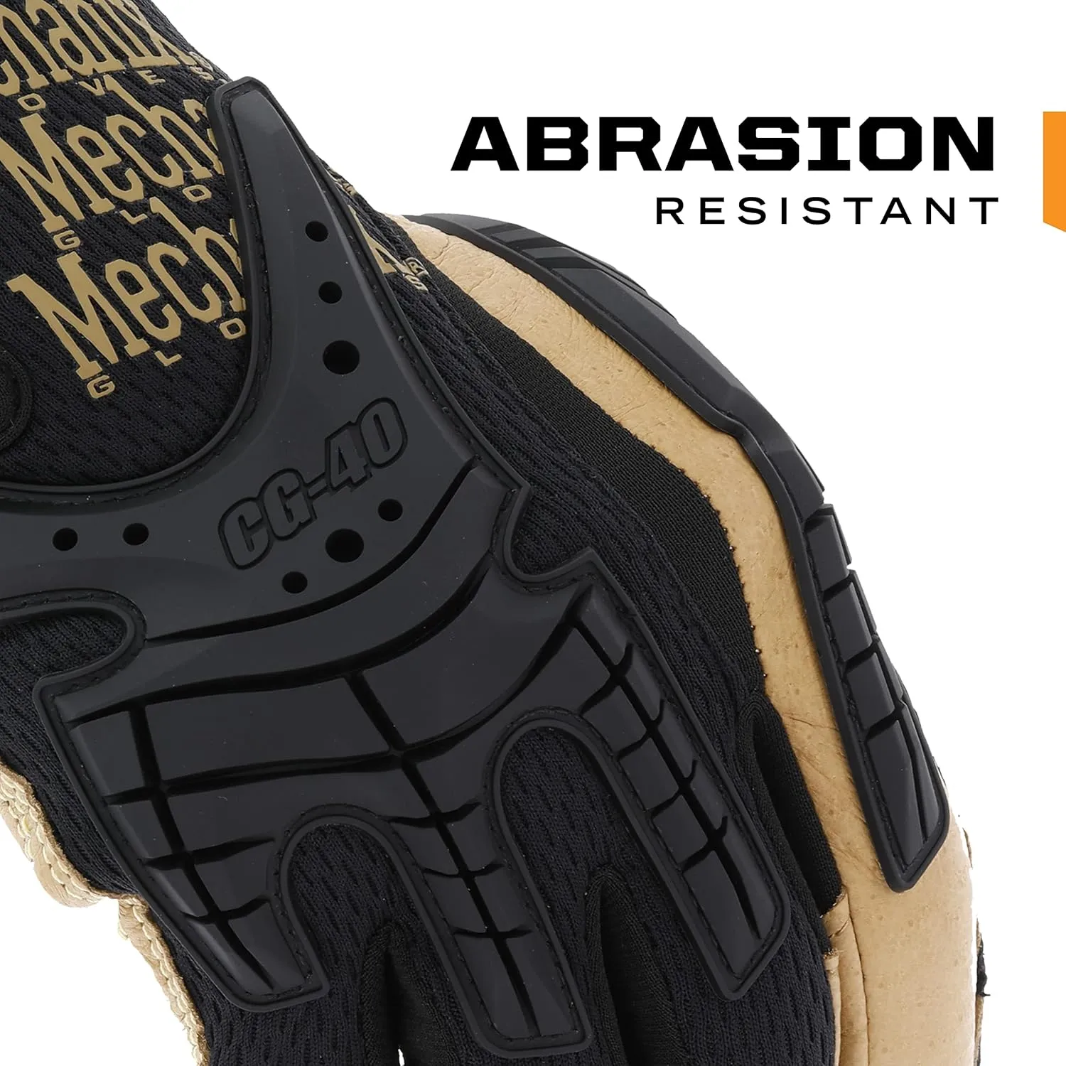 Mechanix Wear Mechanix - CG40-75-009 Wear CG Leather Heavy Duty Brown/Black