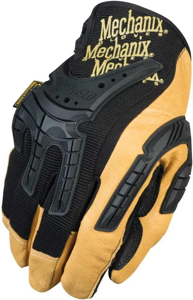 Mechanix Wear Mechanix - CG40-75-009 Wear CG Leather Heavy Duty Brown/Black