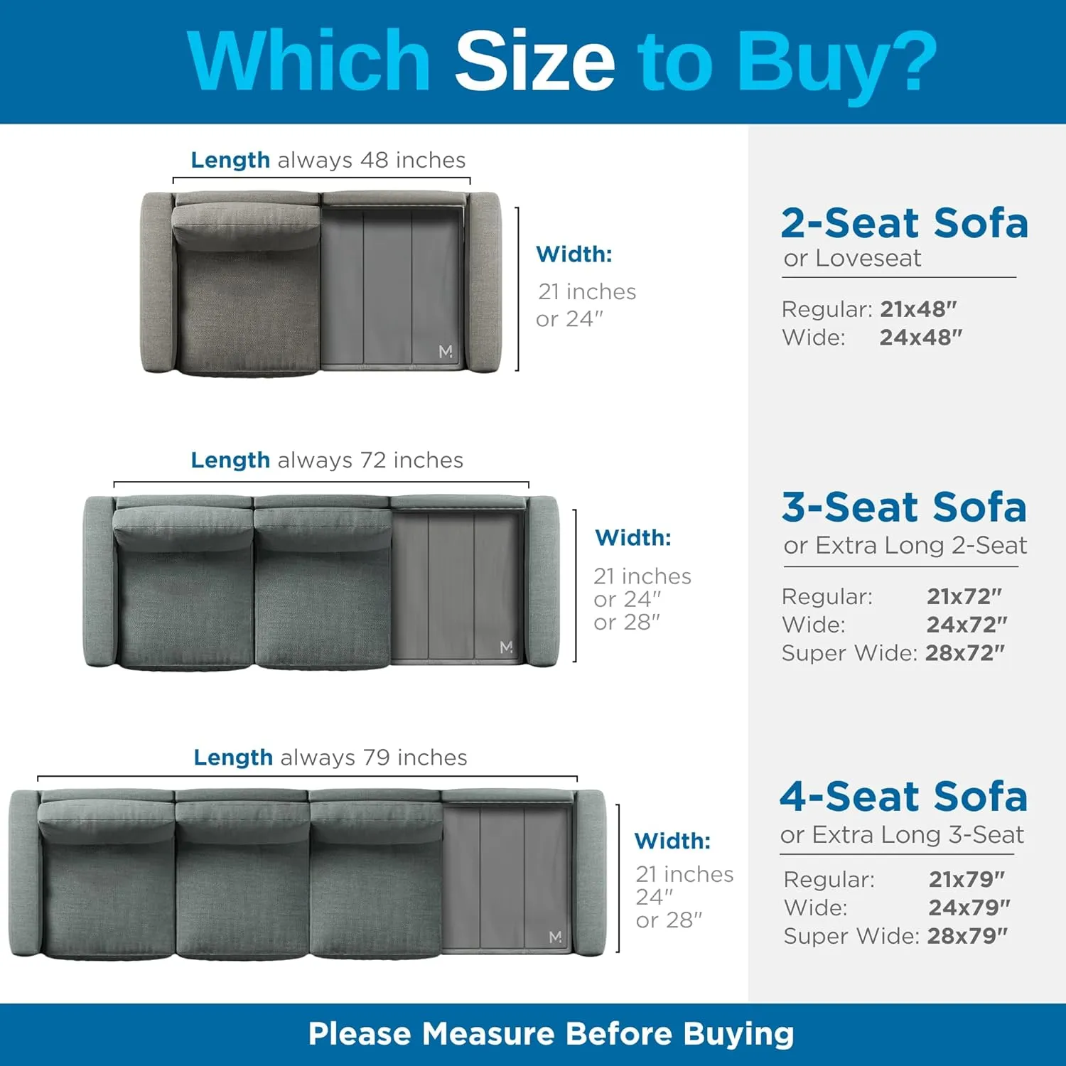 Meliusly Heavy Duty Couch Cushion Support for Sagging Cushions (24x72) Reinforced Wood Sofa Cushion Support Board for Sagging Seat, Deep Couch Supporter for Under The Cushions, Loveseat Saver