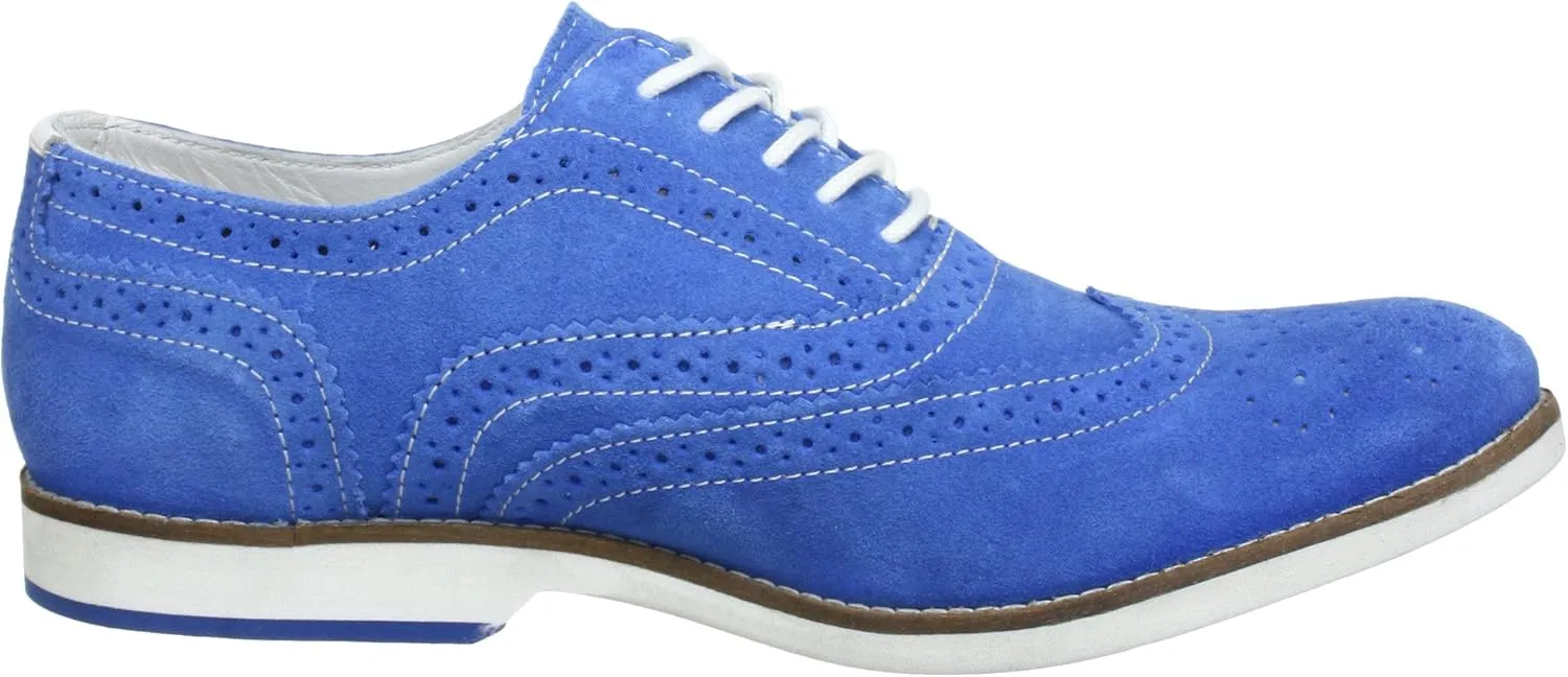 Men's Brogue Low Oxford Lace Up Shoes
