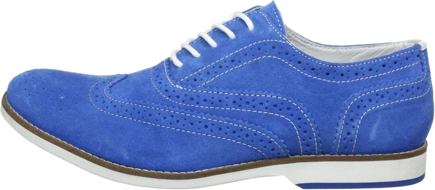 Men's Brogue Low Oxford Lace Up Shoes