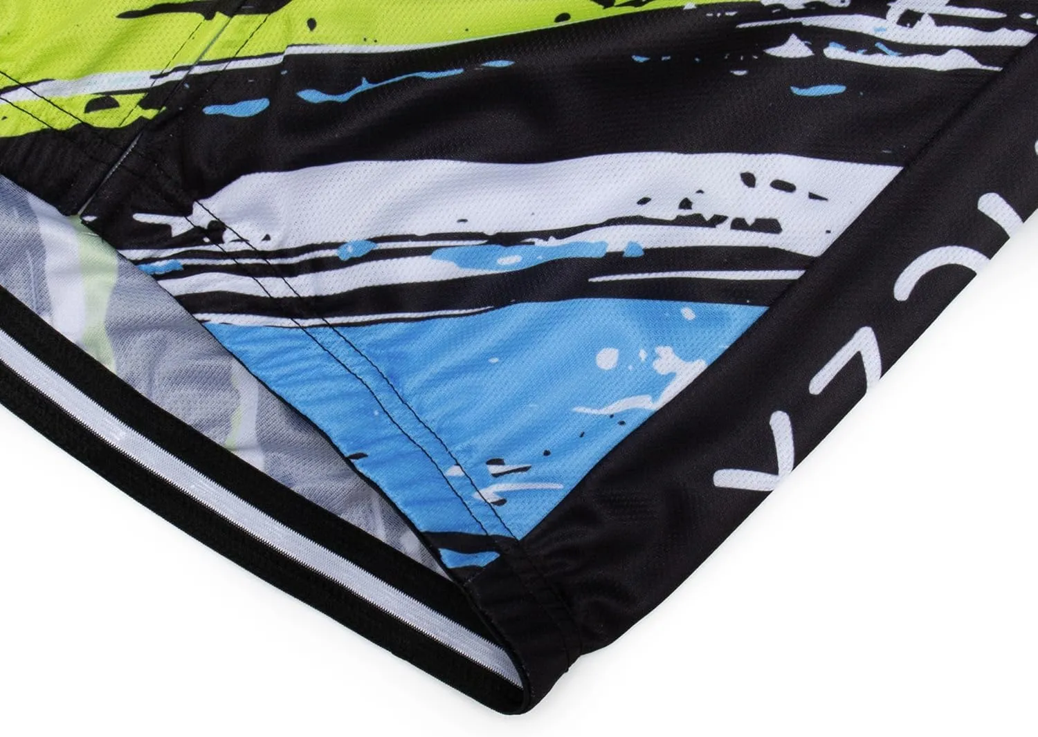 Men's Cycling Jersey Short Sleeve Quick Dry Breathable Reflective with 3 Rear Pockets   Zipper Pocket Biking Shirts