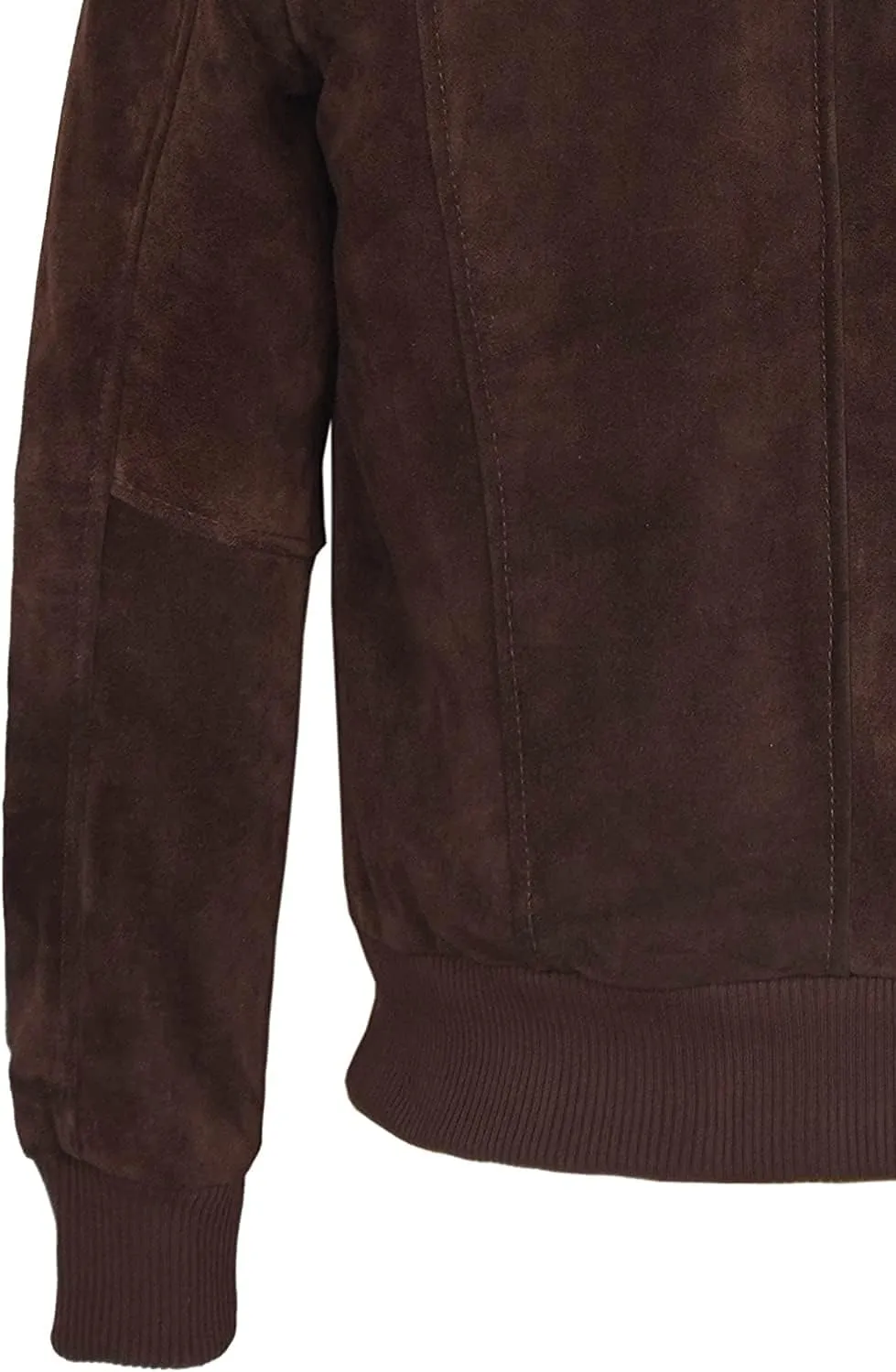 Men’s Fashion Classic Brown Motorcycle Genuine Suede Italian Fitted Leather Jacket For Men - AS/NZ-721901014